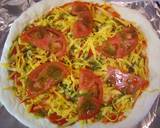 American Pizza with Basil Pesto recipe step 6 photo