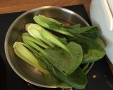 A picture of step 2 of Bak Choi With Sesame Oil.