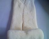 A picture of step 4 of Even The Crust is White! Fluffy and Moist: Square White Bread (Shokupan).