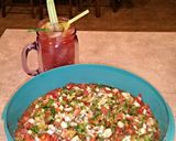 A picture of step 6 of Mike's Garlic Salsa Fresca Or Ceviche.