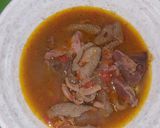 A picture of step 5 of Assorted meat pepper soup.