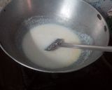A picture of step 2 of Two In One brown semolina rasgulla.