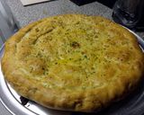 A picture of step 9 of LuBella's Stuffed Pizza.