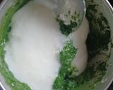 A picture of step 1 of Hariyali Dum Aloo.