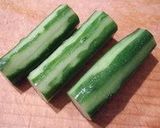A picture of step 3 of A Better Moro-Kyuri (Moromi Miso with Cucumbers).