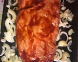 Foto del paso 3 de la receta: Pechito de cerdo con barbacoa, al horno 😋😋