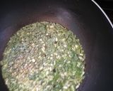 A picture of step 3 of Amaranth herbs Rice#creativericerecipe.