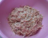 A picture of step 2 of Inexpensive Bean Sprout Hamburger Steaks With Japanese-Style Grated Daikon Radish.