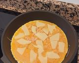 Foto del paso 2 de la receta Tortilla francesa con atún y queso