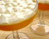 A picture of step 3 of Easy Microwaved Fresh Orange Jello.