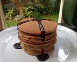 Foto langkah ke 4 dari resep Pancake Coffee Latte.
