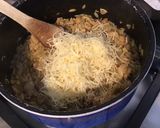 Une image de l'étape 7 de Gratin de céréales aux champignons et emmental.