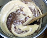 A picture of step 4 of Okara Banana & Cocoa Cake.