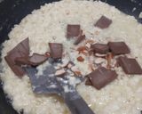 A picture of step 4 of Chocolate kalakand.