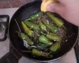 A picture of step 9 of Achari Daal.