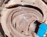 Foto langkah ke 3 dari resep Brownies Coklat Panggang (DCC+HILO Belgian Chocolate Milk).