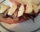 Foto del paso 3 de la receta: 🥪🥖🧀🍆Sándwich de Bastones de berenjenas queso y cebolla!!!😋😜😝