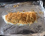 A picture of step 1 of Smoked Paprika +Thyme Couscous Crumbed Cod Loin.