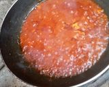 A picture of step 4 of Spagetti with cabbage sauce.