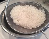 A picture of step 1 of Delicious Rice using a Staub Cast Iron Cocotte.