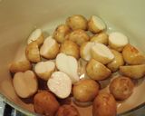 A picture of step 3 of Simmered Spring Potatoes and Green Beans.