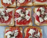 Une image de l'étape 1 de Tartine provençale.