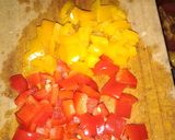 A picture of step 4 of Sweet potato with chicken stew.