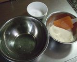 A picture of step 1 of My Favorite Macarons (Kinako).