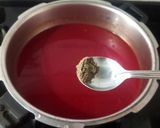 A picture of step 9 of Beetroot Soup.