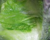 A picture of step 7 of Eat a Whole Lettuce! Mixed with Shio-Kombu.