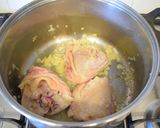 A picture of step 1 of Chicken and vegetable soup with semolina dumplings.