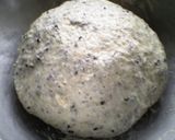A picture of step 4 of Black Sesame Bread.