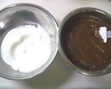 A picture of step 8 of Rich and Moist Tofu Chocolate Gateau.