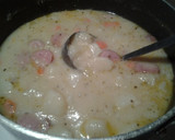 A picture of step 6 of Smoked Sausage Chowder.