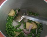A picture of step 3 of Masala Bhat.