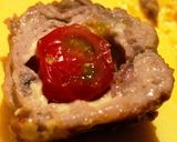 A picture of step 9 of Tomato Cheese Meatballs using Thinly Sliced Pork Offcuts.