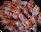 A picture of step 2 of Chicken Drumettes In Japanese Style Demi-glace Sauce With Red Wine.