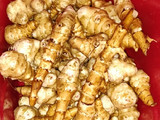 Crema de topinambur