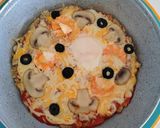 Foto del paso 5 de la receta: Pizza marinera en base de avena sin horno