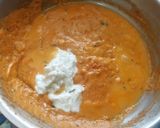A picture of step 3 of Shahi Paneer.