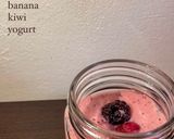 Pas rețetă Smoothie de zmeură și banane 3 fotografie