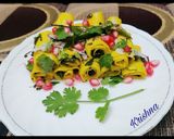 A picture of step 10 of Khandvi🥰.