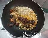A picture of step 2 of Andhra Allam Pachadi/Chutney.