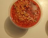 A picture of step 1 of Atchar salad.