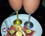 A picture of step 4 of Mixed fruit juice.