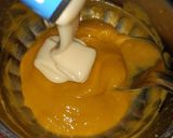 A picture of step 1 of Mango icecream burfi.