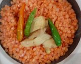 A picture of step 2 of Methi Palak Mansoor Dal Pokoda.