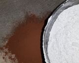 A picture of step 2 of Cocoa cake😋.