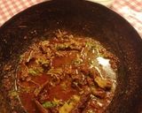 A picture of step 8 of Mutton karahi.