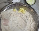 A picture of step 1 of No Yeast Pizza (Party style).